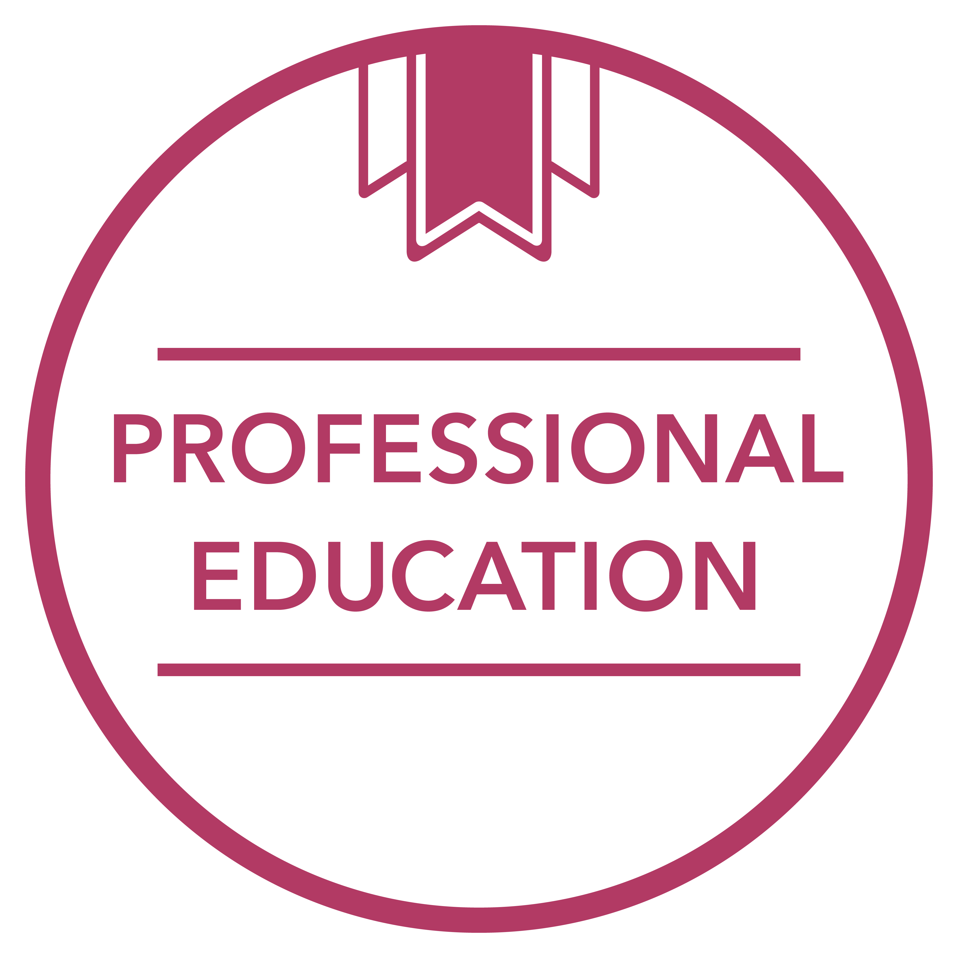 Professional Education Certificate Logo